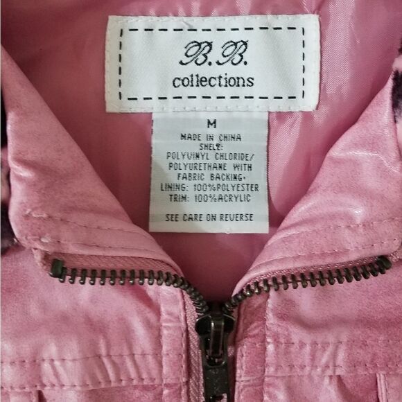 B. B. Collections Faux Leather Vest - Picture 5 of 7